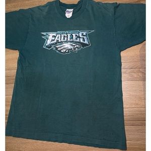 Pro player vintage single stitch eagles shirt